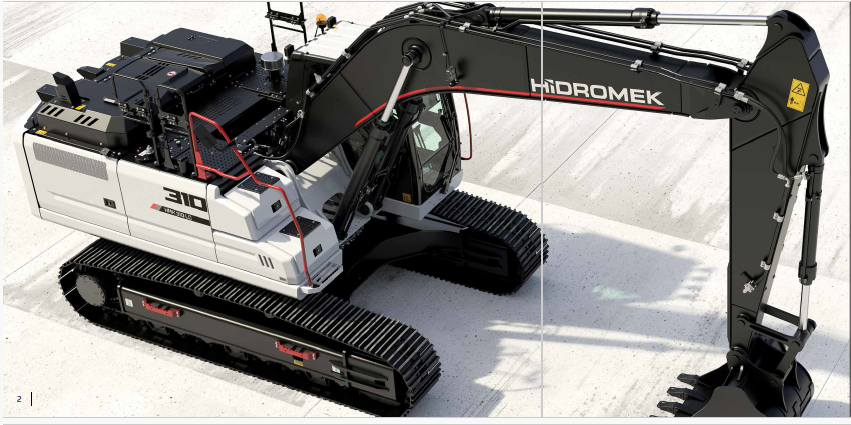 HIDROMEK excavator